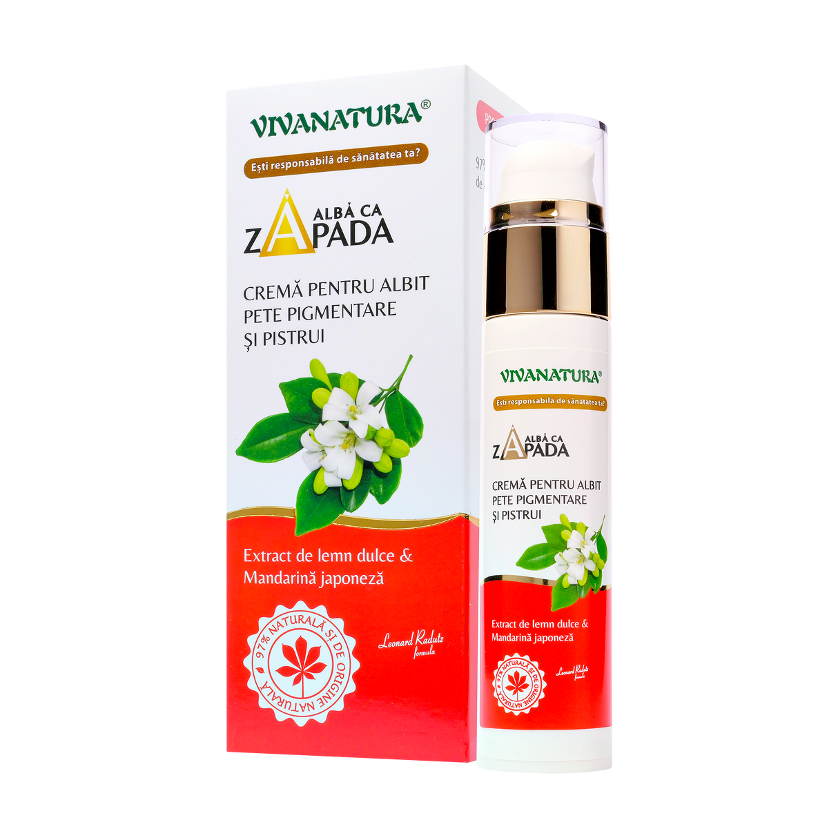 Crema pentru albit pete pigmentare si pistrui 45 ml