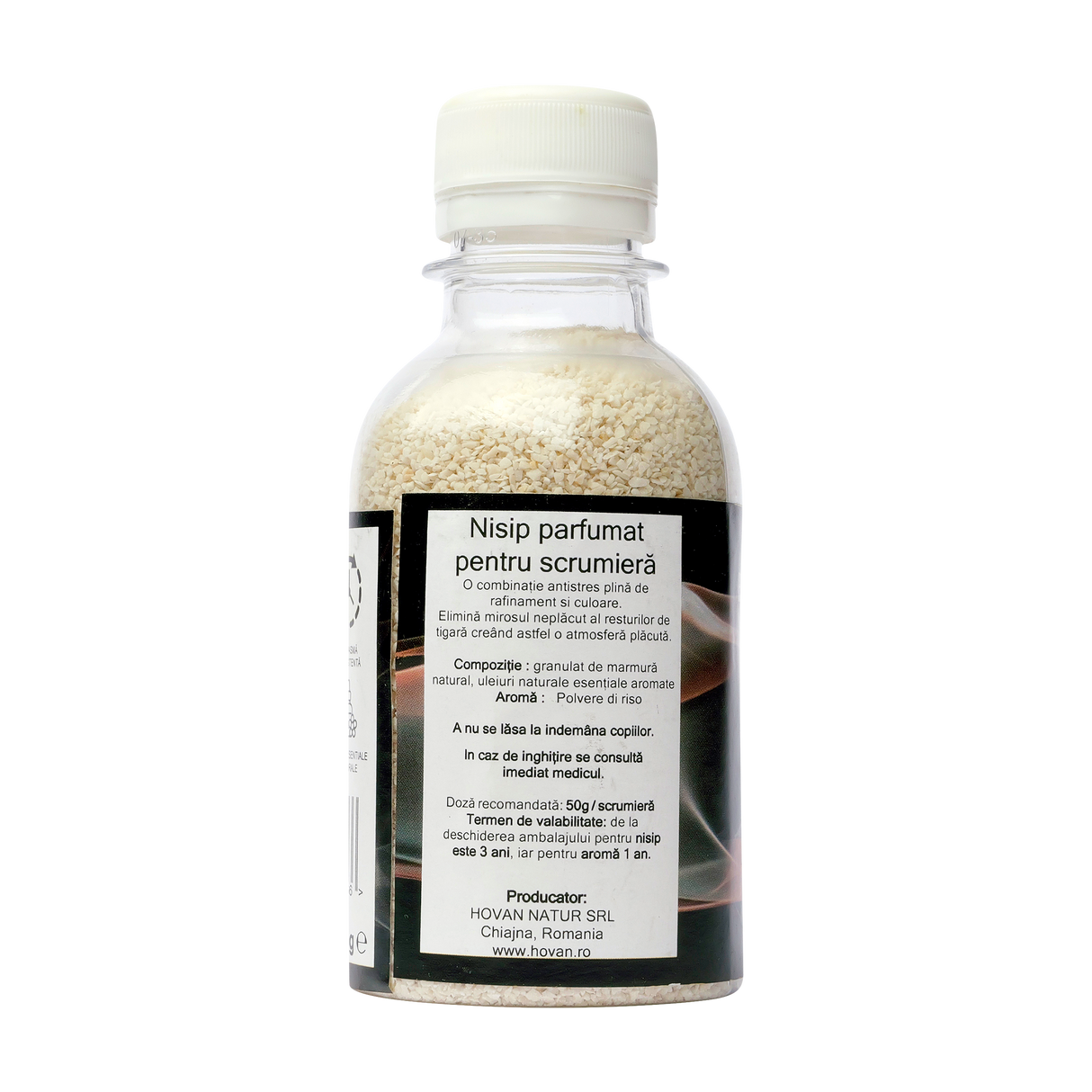 Nisip parfumat pentru scrumiera polvere di riso 200 g