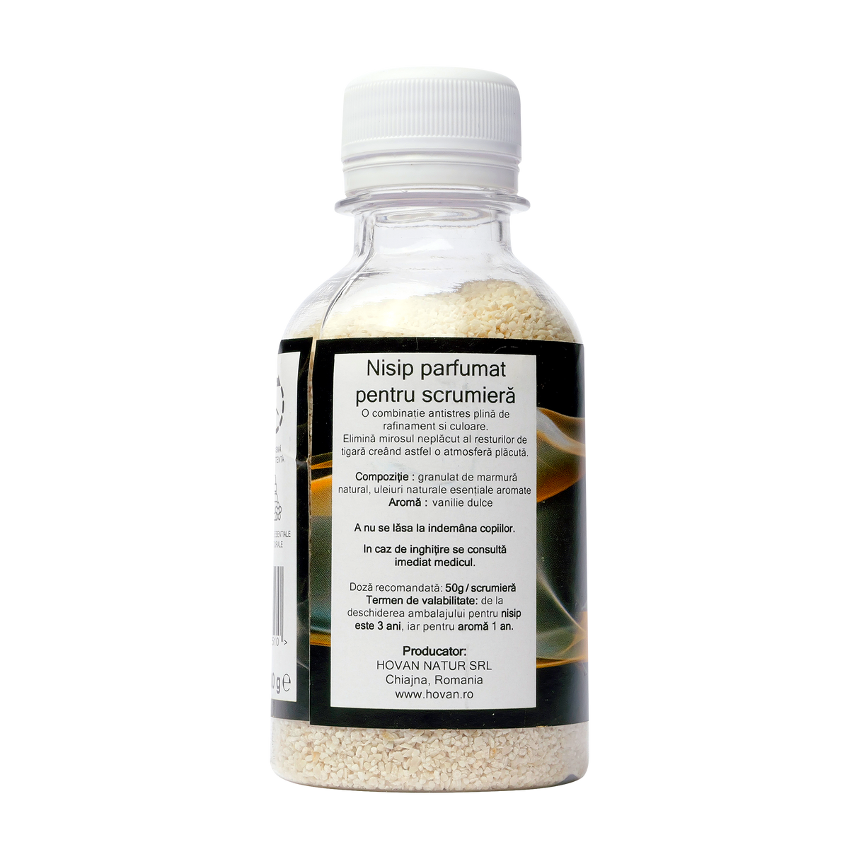 Nisip parfumat pentru scrumiera vanilie 200 g
