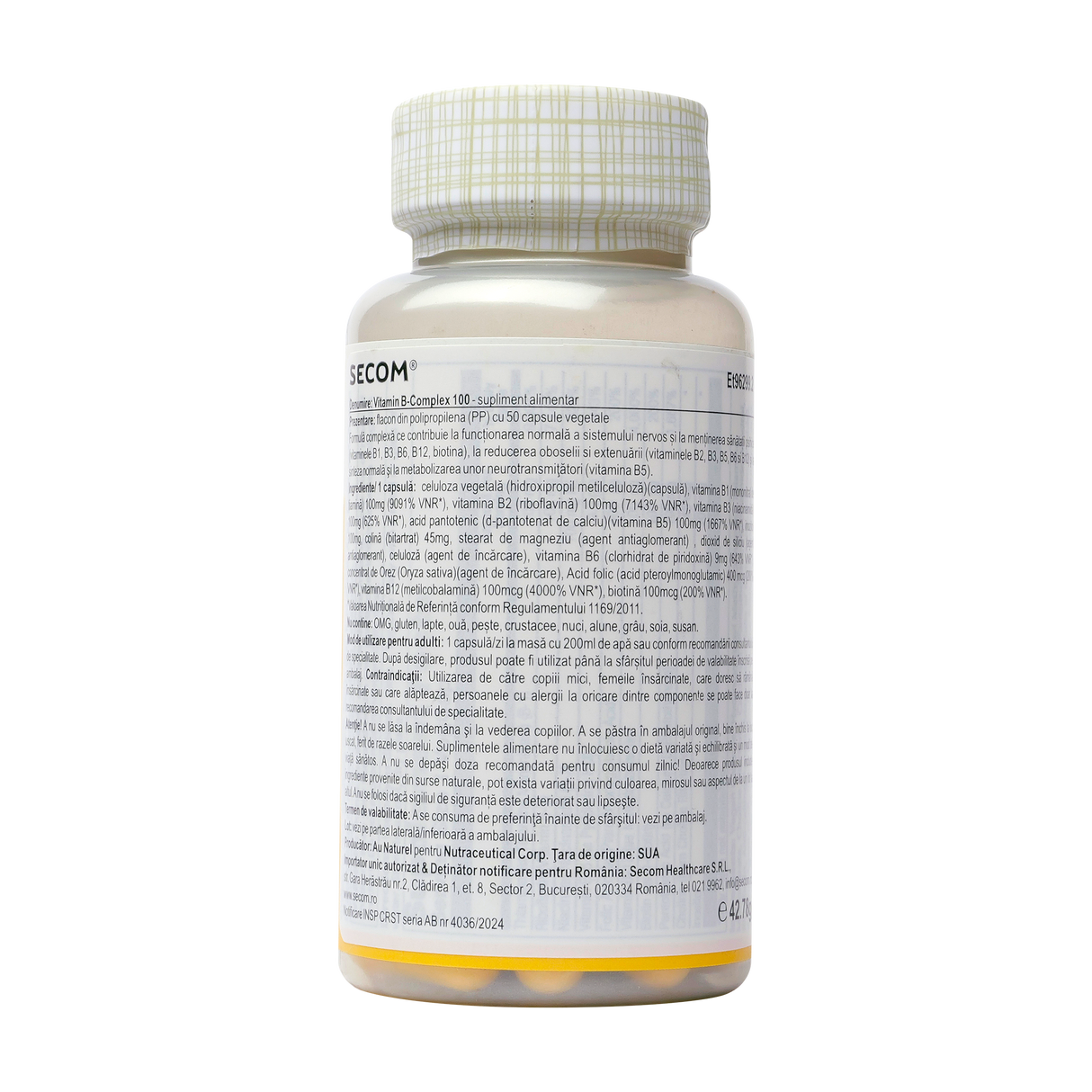 Vitamin B-complex 100 50 capsule