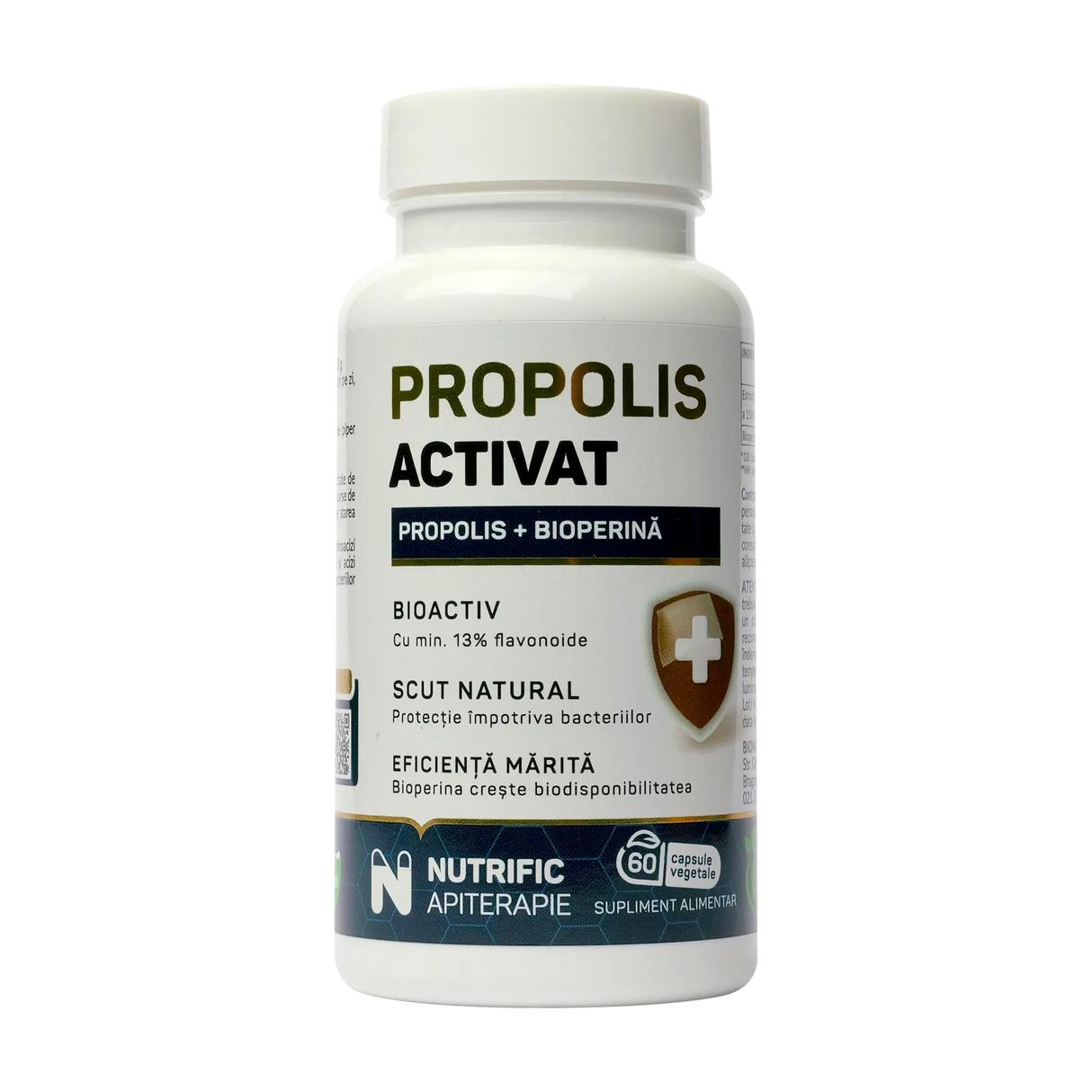 Propolis activat cu bioperina 60 capsule vegetale