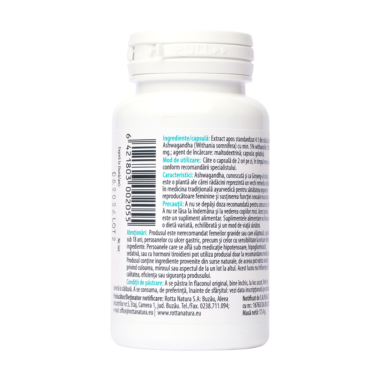 Ashwagandha extract 30 capsule