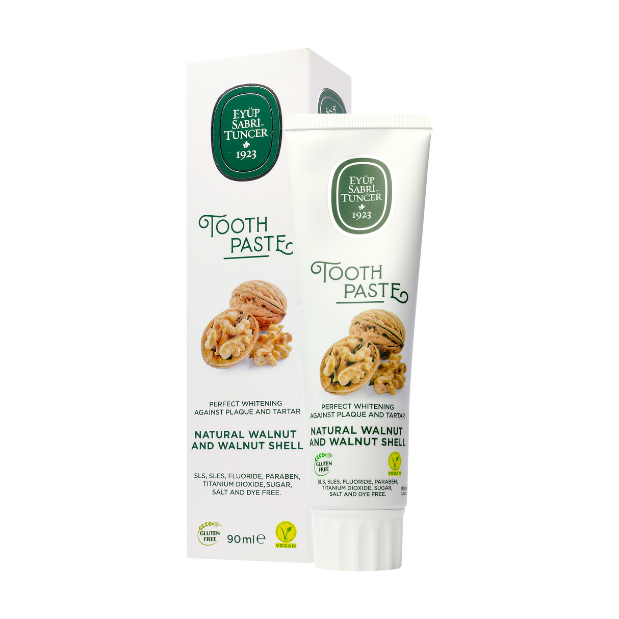 Pasta dinti cu extract din nuca si coaja de nuca 90 ml
