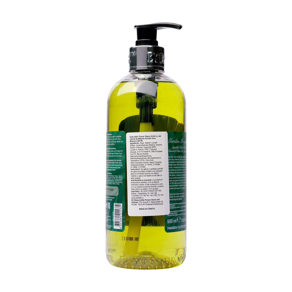 Sapun lichid Ayvalik Blossom cu ulei de masline 500 ml