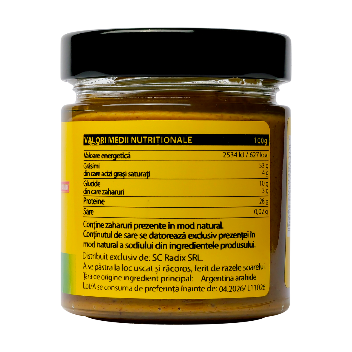 Crema de arahide crocanta 200 g