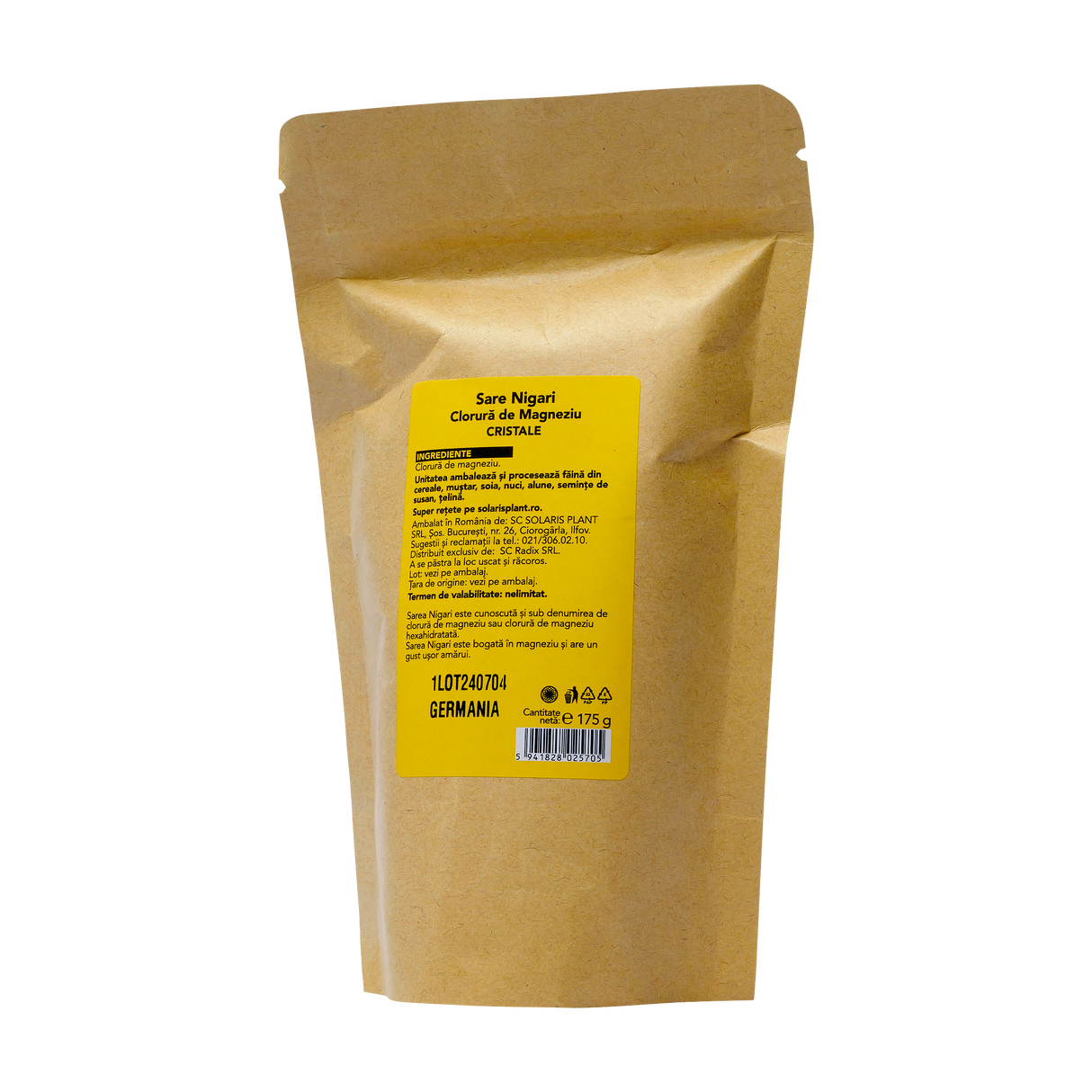 Sare nigari clorura de magneziu cristale 175 g
