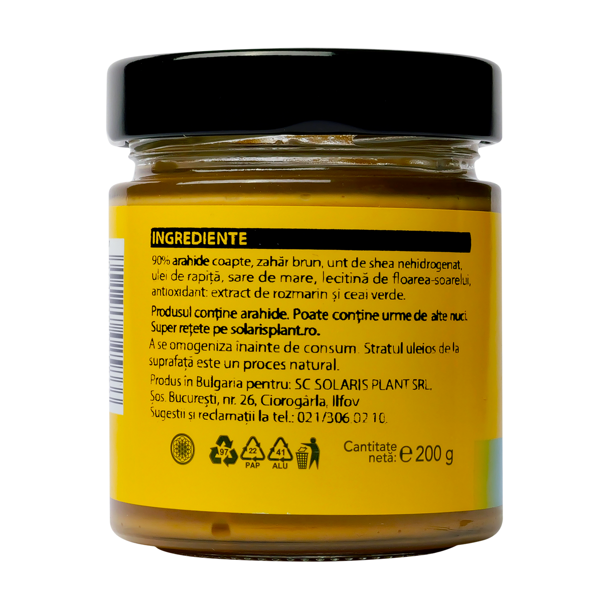 Peanut butter dulce si sarat 200 g