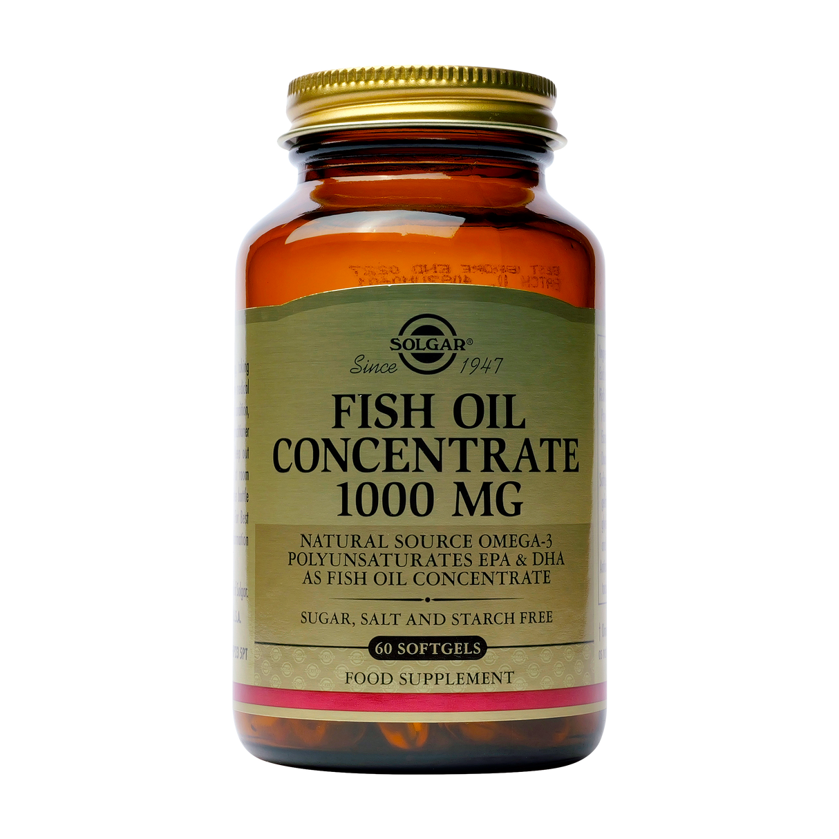 Fish oil concentrate 1000mg 60 capsule