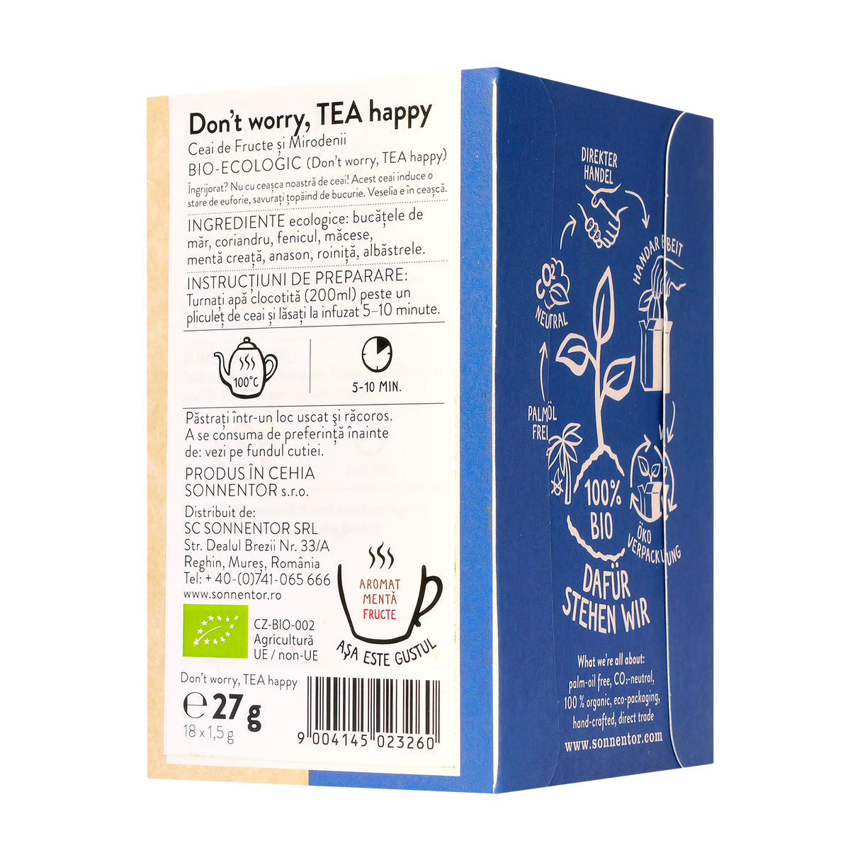 Ceai Don't worry tea happy 18 plicuri