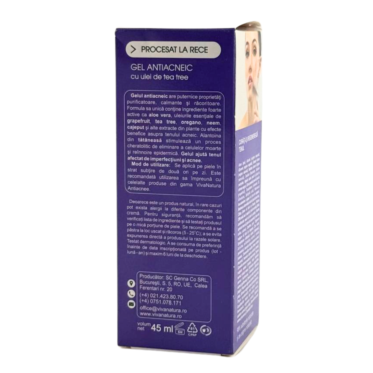 Gel antiacneic 45 ml