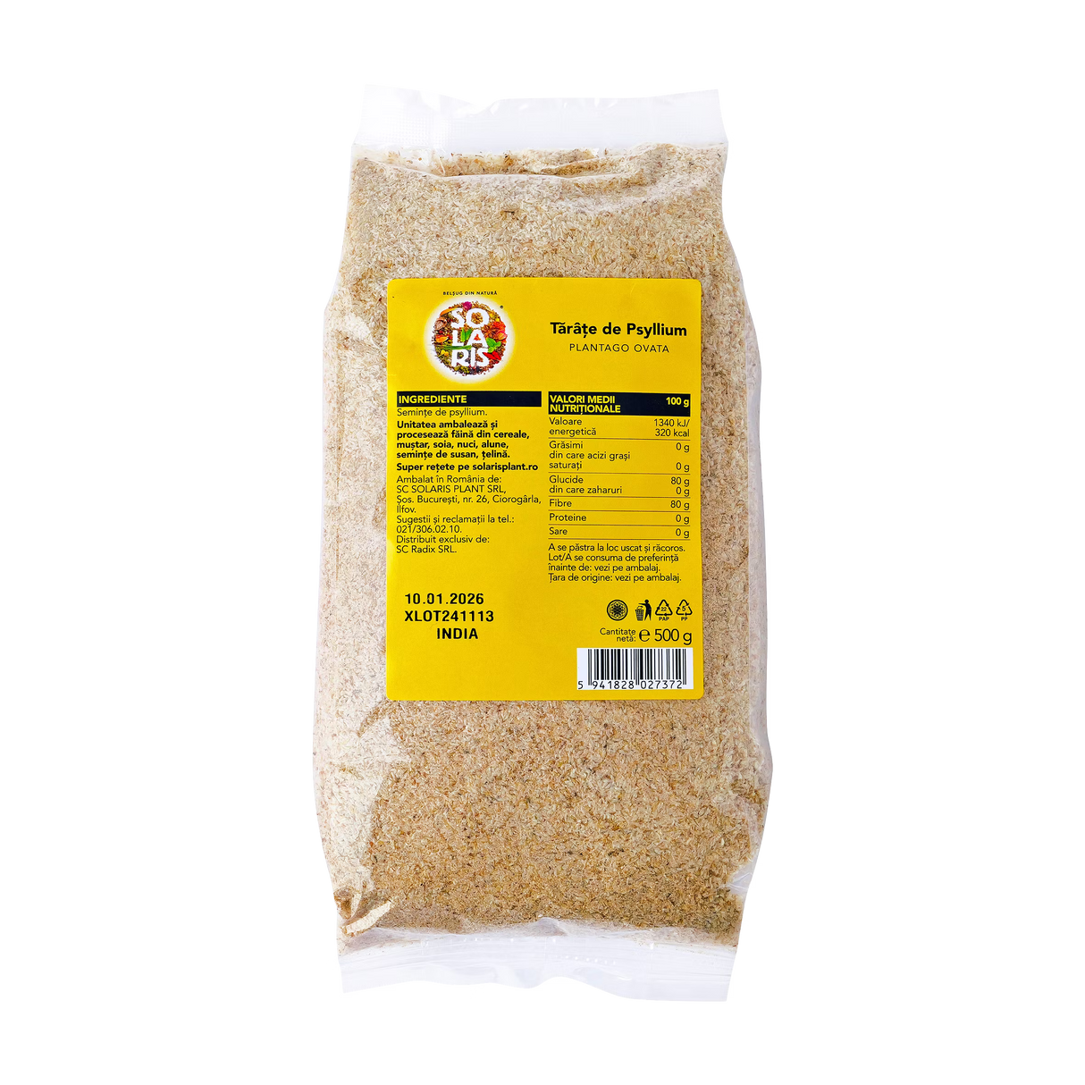 Tarate de psylium 500 g