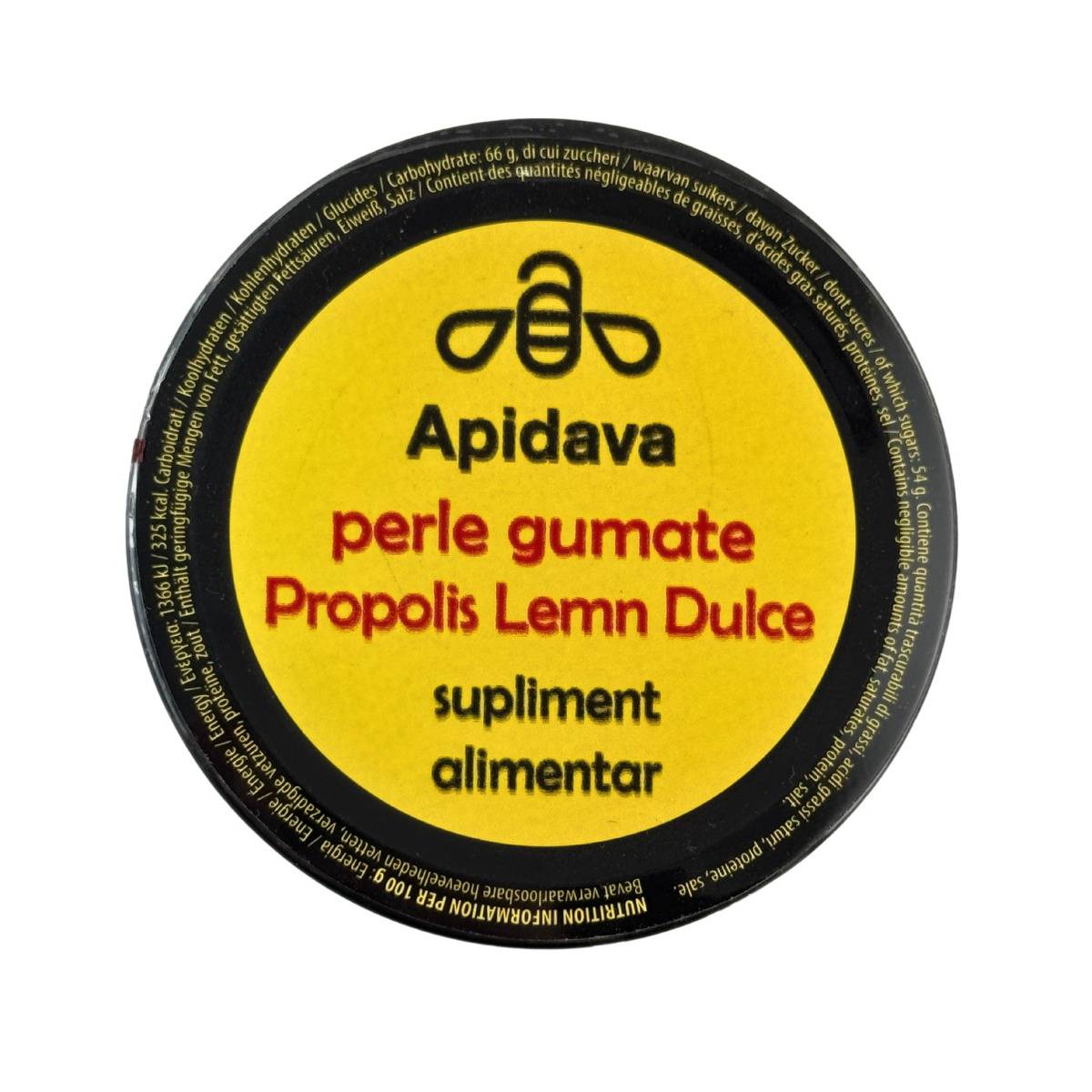 Pastile gumate cu propolis si lemn dulce 50 g