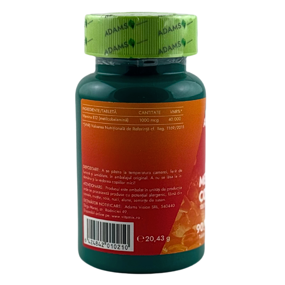 Methylcobalamin B12 1000mcg 90 capsule