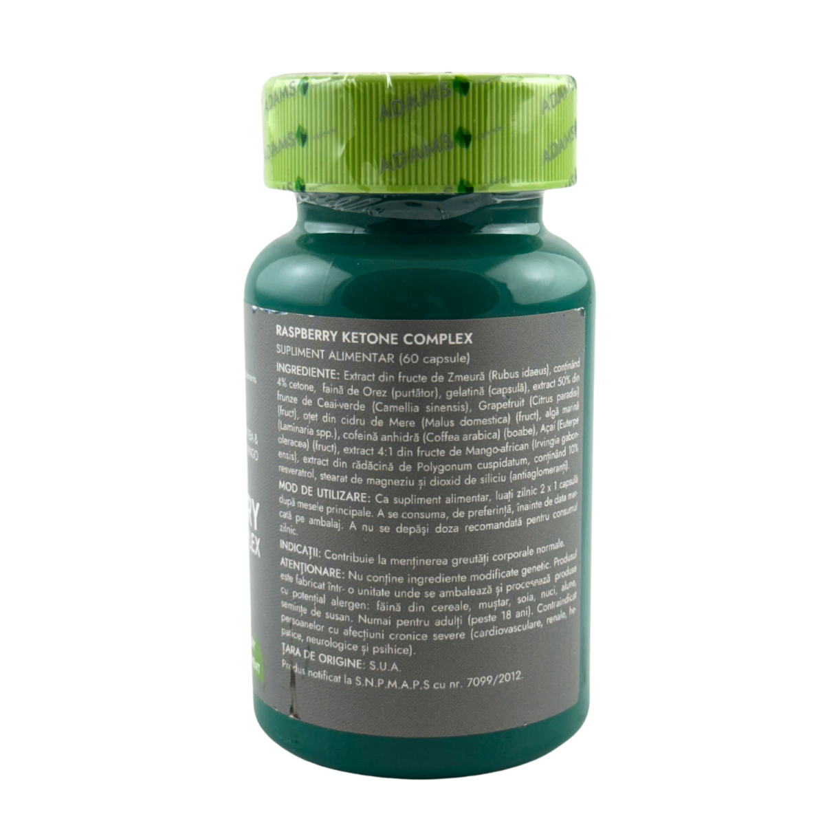 Raspberry Ketone complex 60 capsule