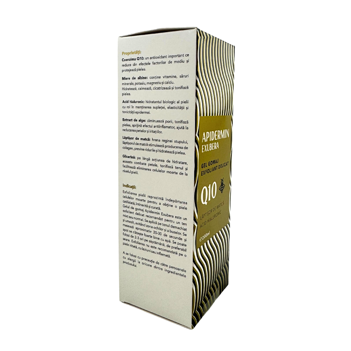 Apidermin Exubera gel gomaj exfoliant delicat Q10 200 ml