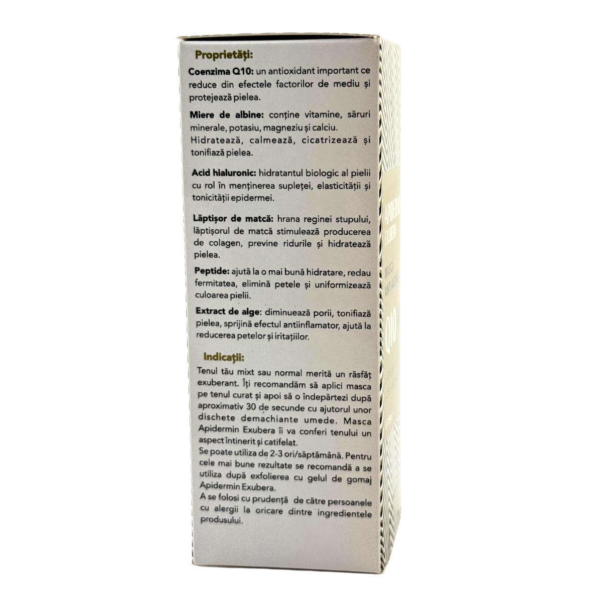 Apidermin Exubera masca anti-aging Q10 200 ml