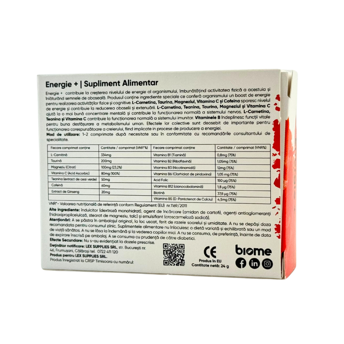Energie 20 comprimate