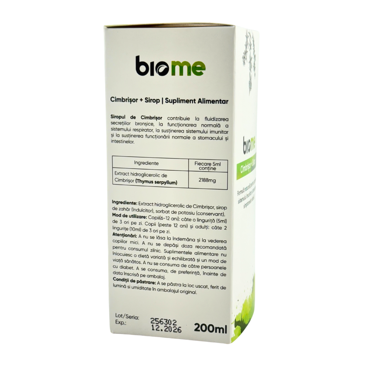 Sirop cimbrisor 200 ml