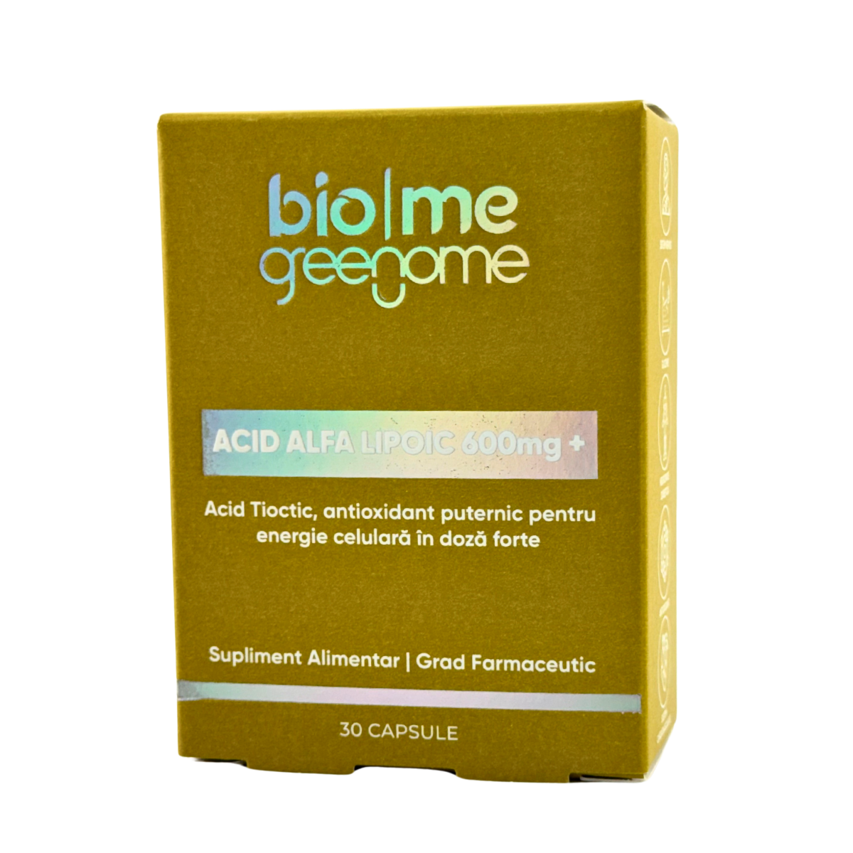 Acid Alfa Lipoic 600 mg 30 capsule