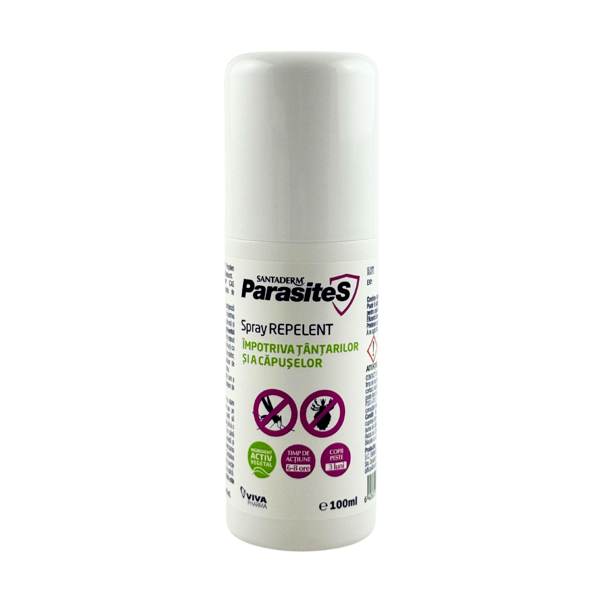 Roll On repelent impotriva tantarilor si capuselor 100 ml