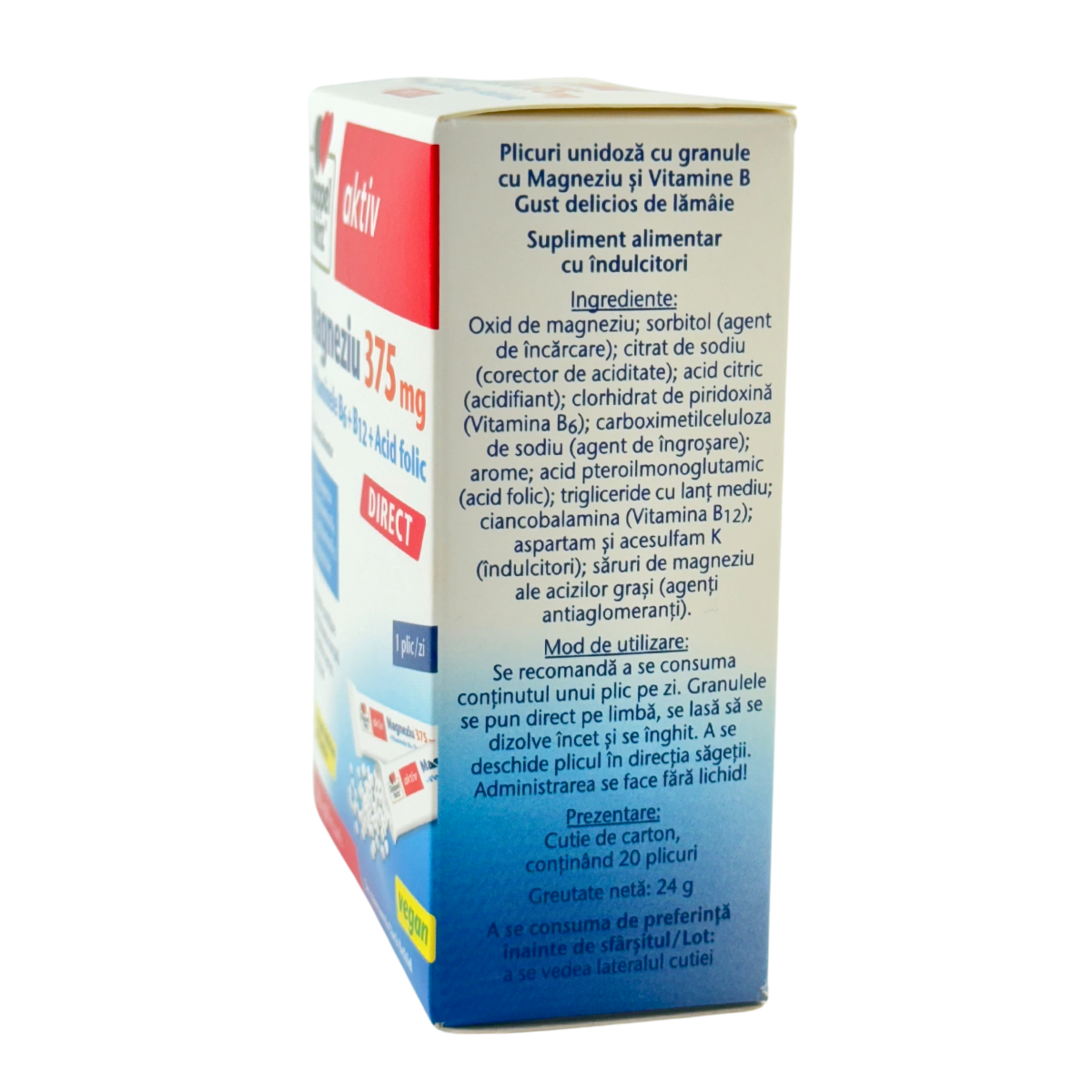 Magneziu 375 mg Direct 20 plicuri