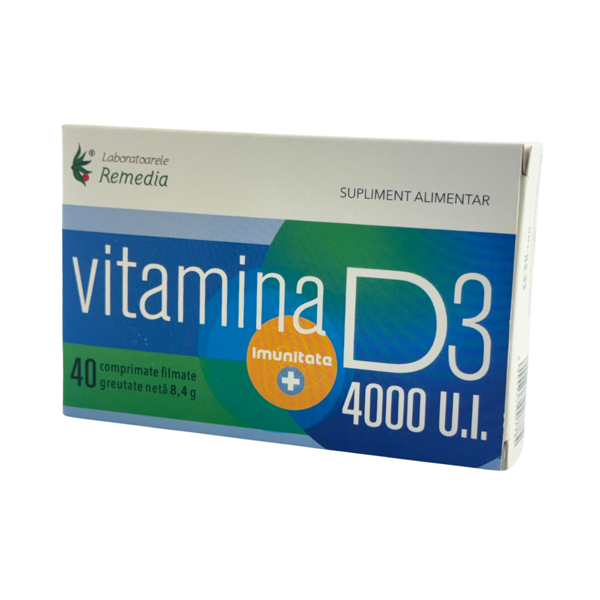 Vitamina D3 4000 u.i. 40 comprimate