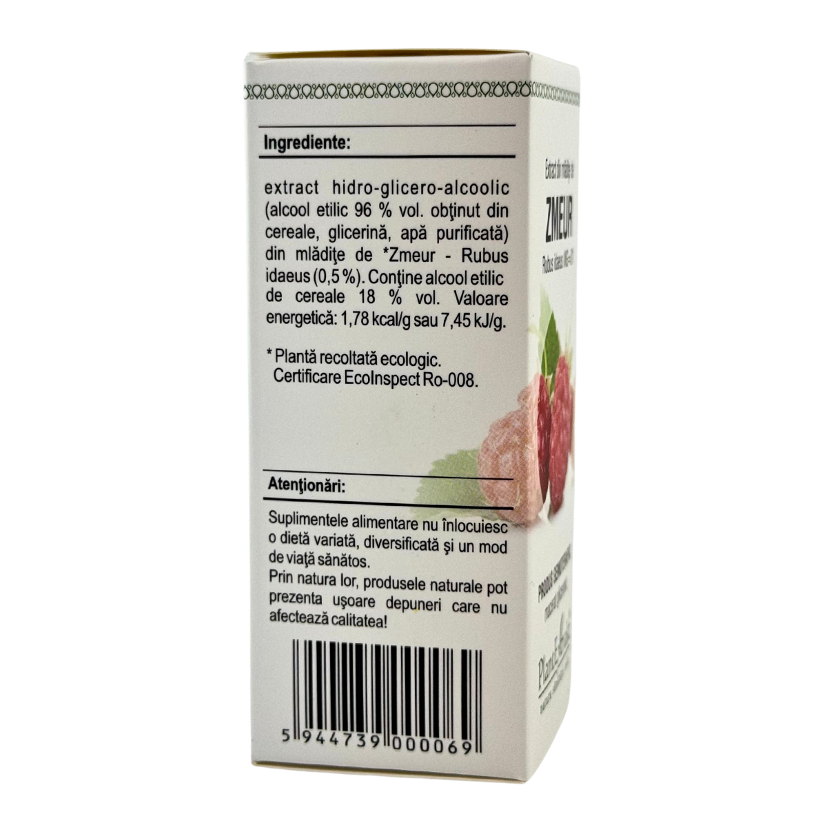 Extract din mladite de Zmeur 50 ml