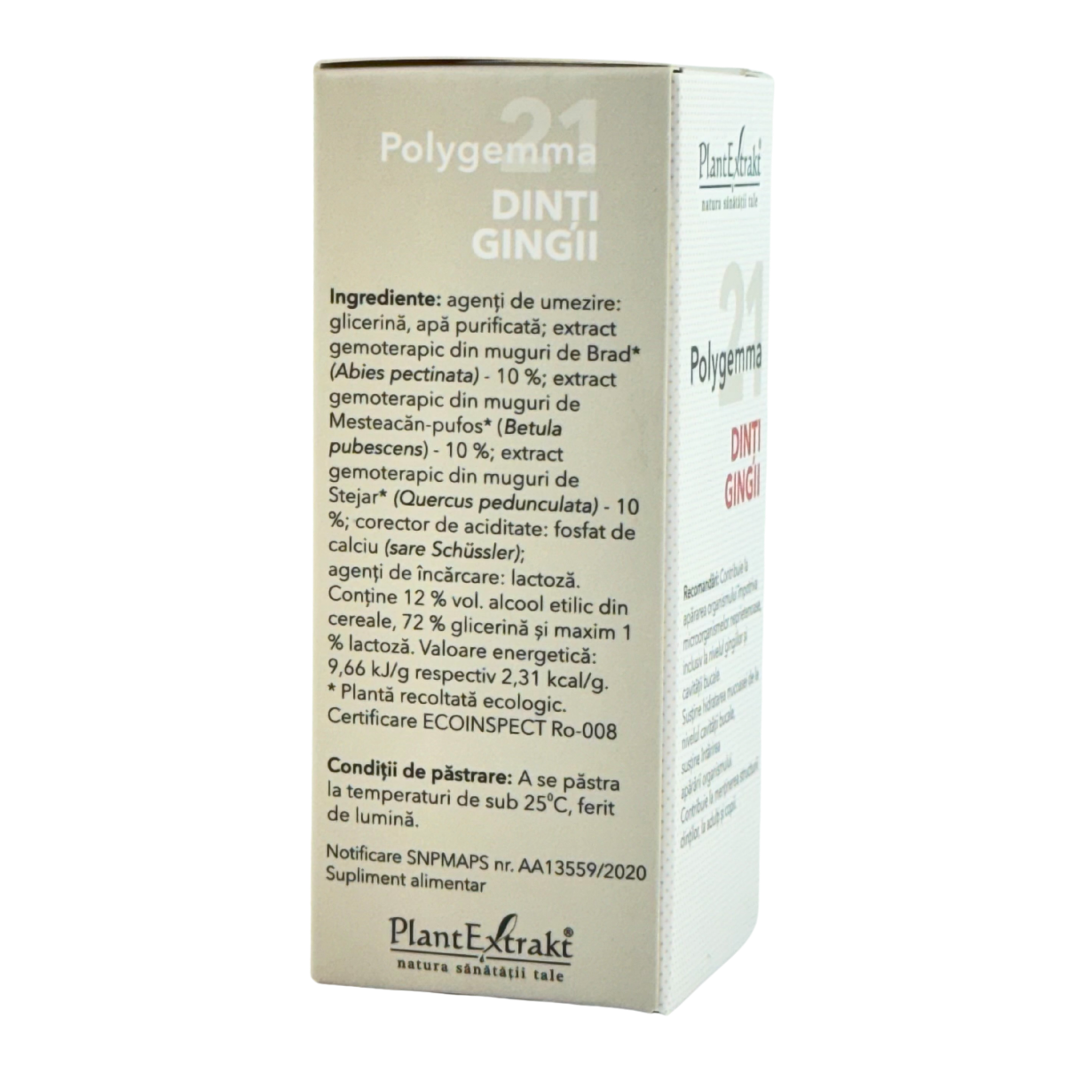 Polygemma 21 Dinti-Gingii 50 ml