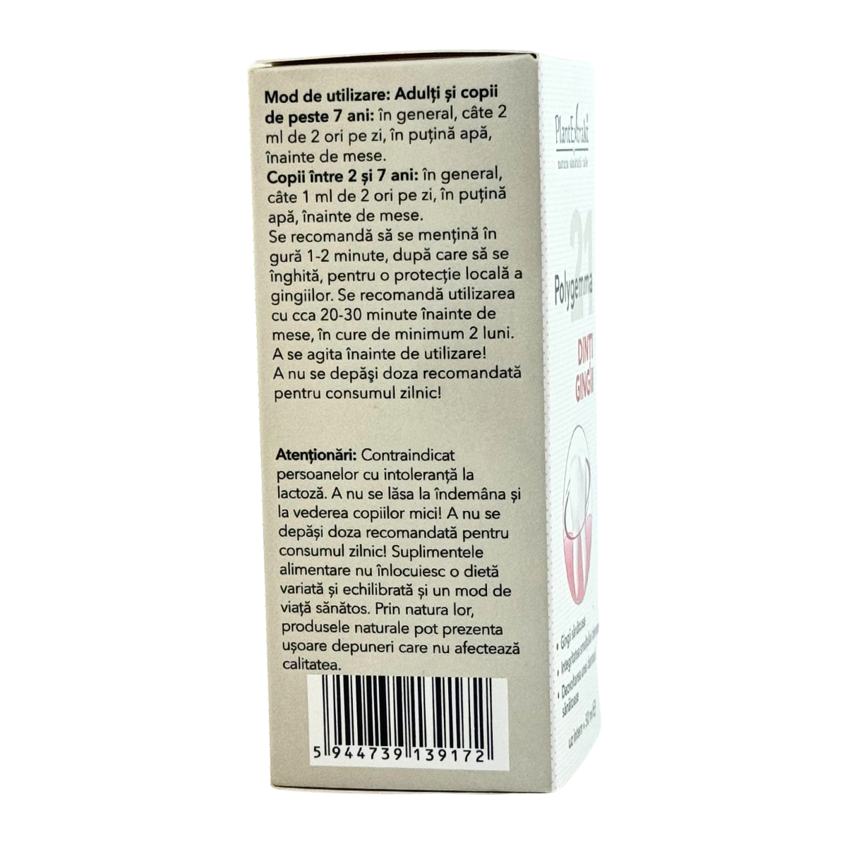 Polygemma 21 Dinti-Gingii 50 ml