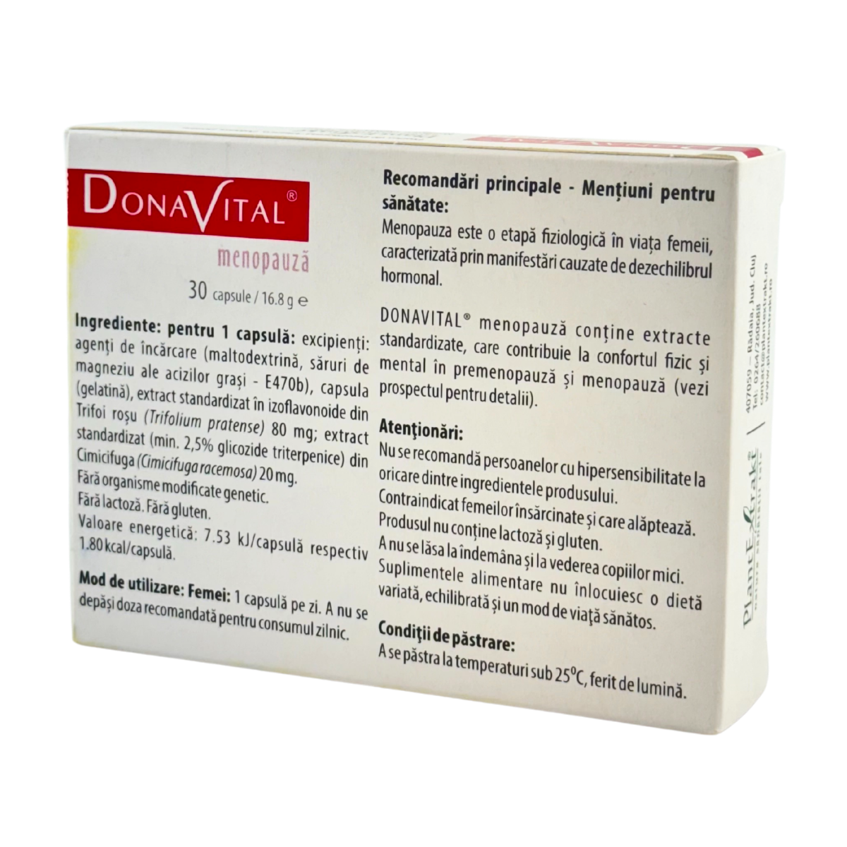 Donavital Menopauza 30 capsule