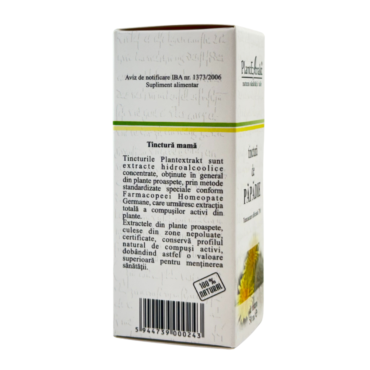 Tinctura de Papadie 50 ml