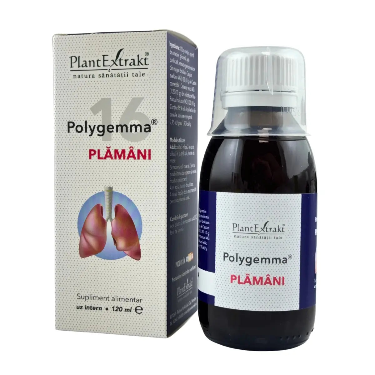 Polygemma 16 - Plamani 120 ml