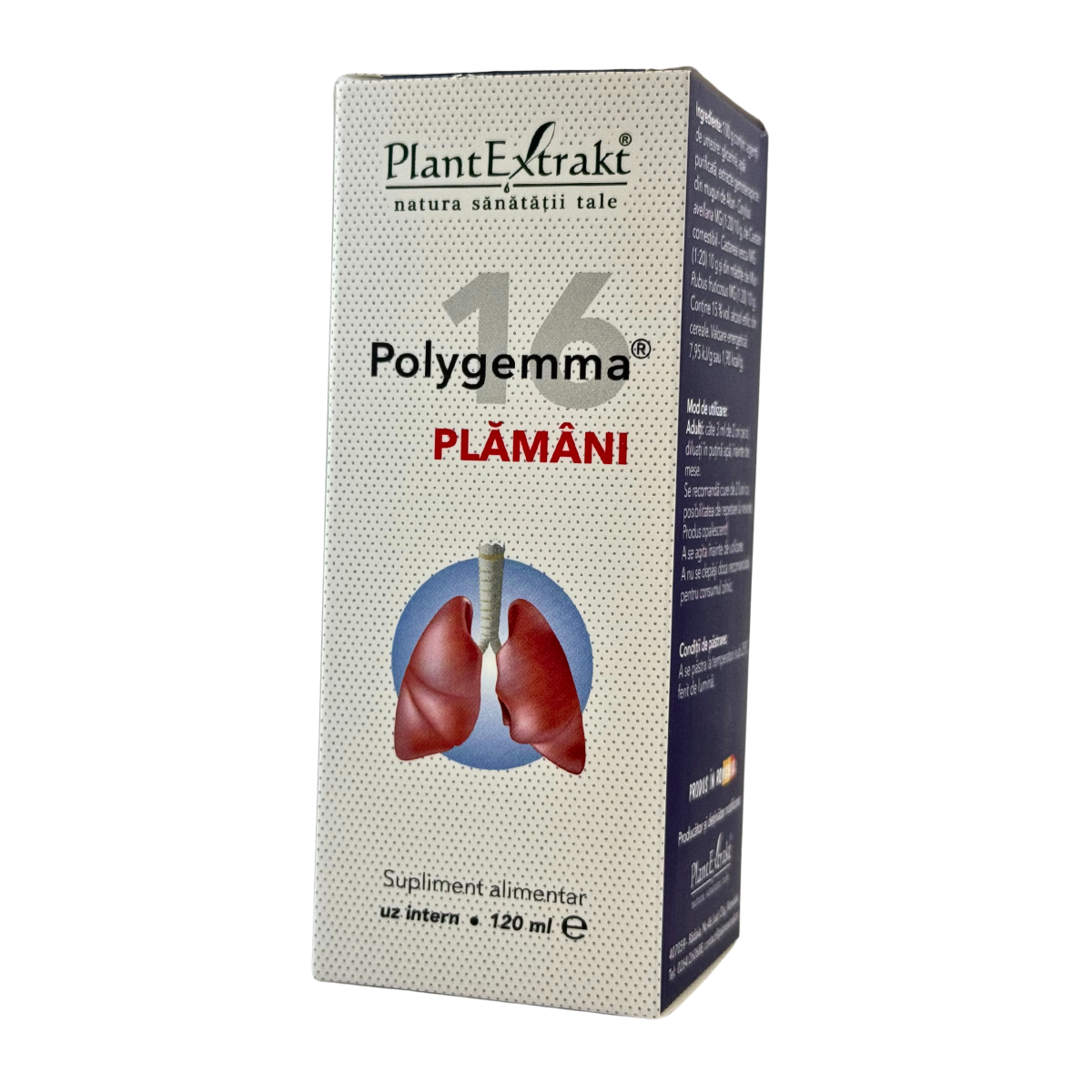 Polygemma 16 - Plamani 120 ml