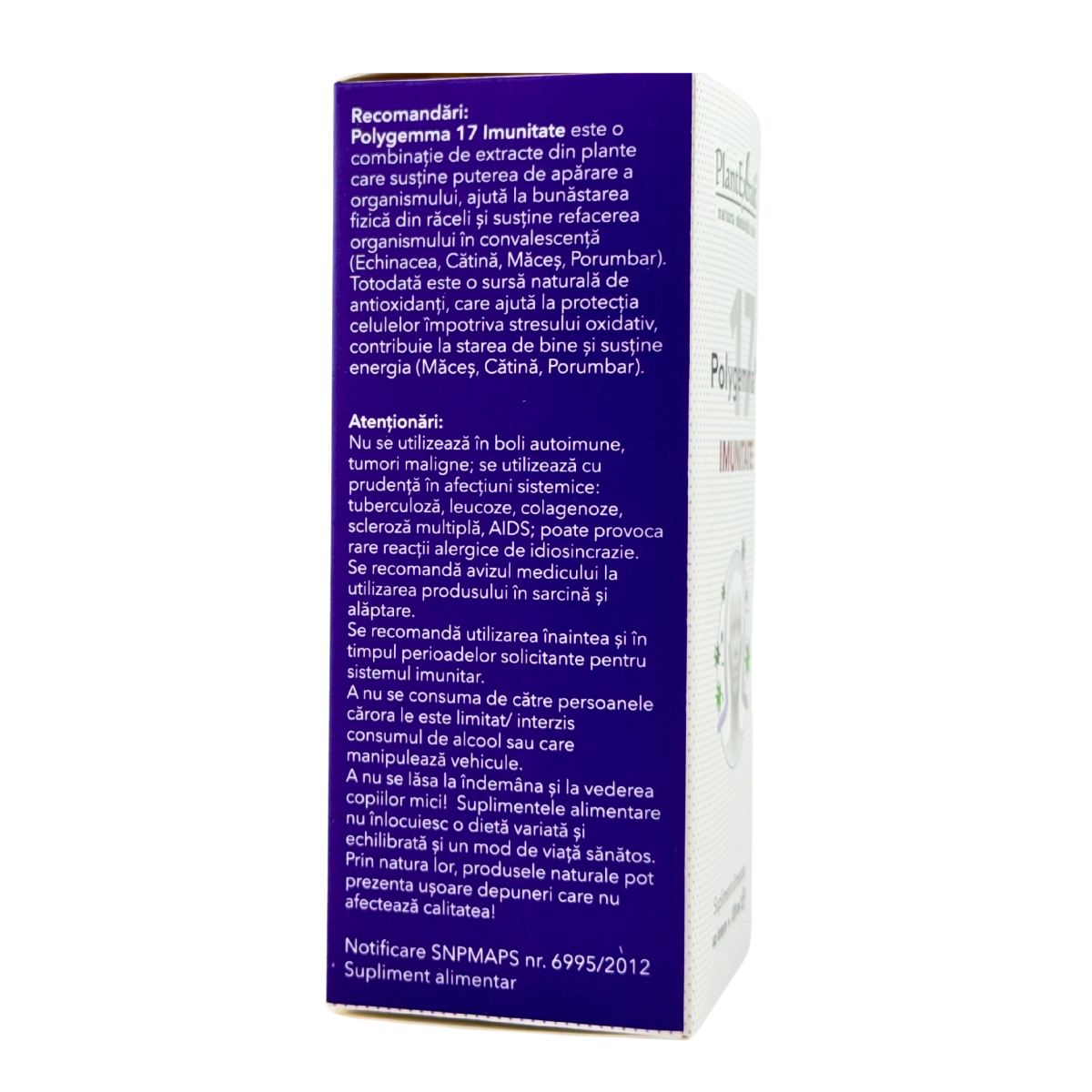 Polygemma 17 - Imunitate 120 ml