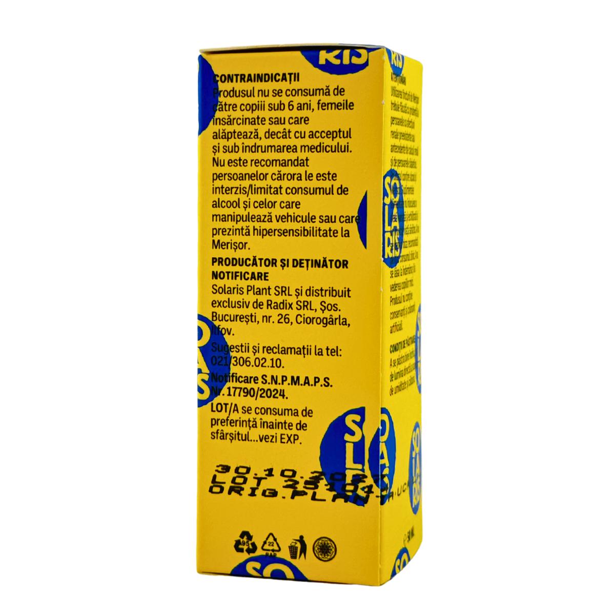 Tinctura de Merisor - Infectii urinare 50 ml