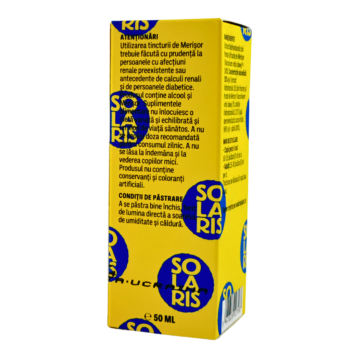 Tinctura de Merisor - Infectii urinare 50 ml