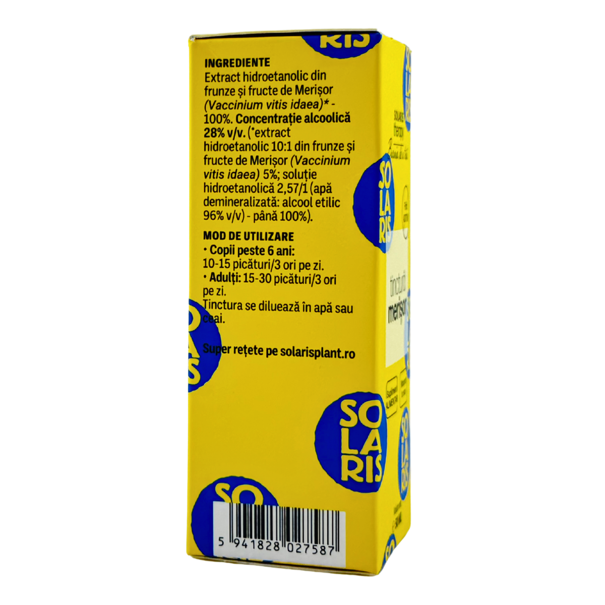 Tinctura de Merisor - Infectii urinare 50 ml