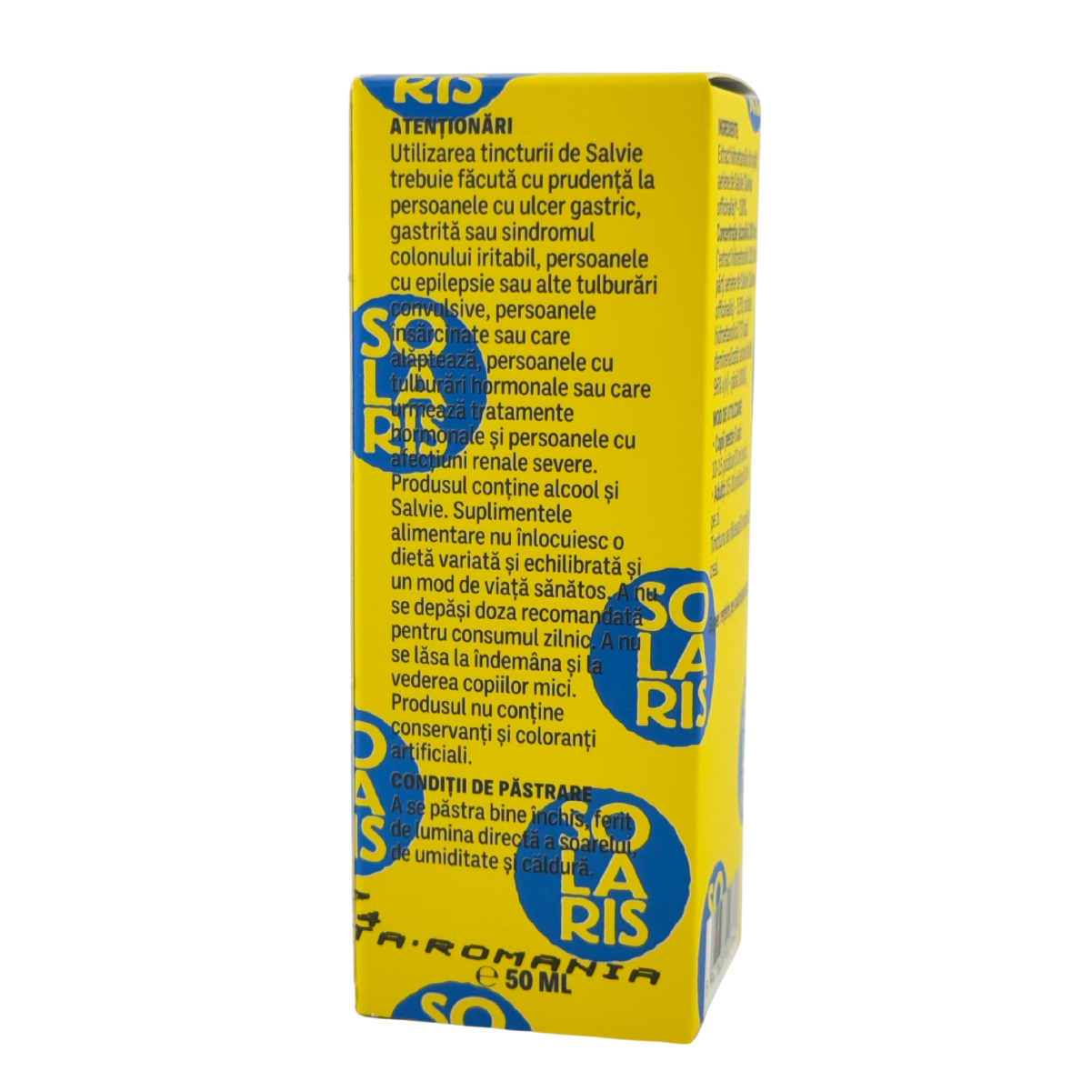 Tinctura de Salvie - Echilibru hormonal 50 ml