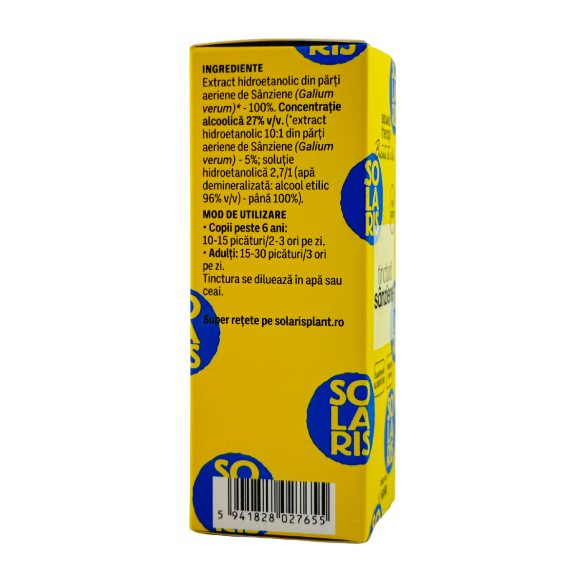 Tinctura de Sanziene - Sanatatea tiroidei 50 ml