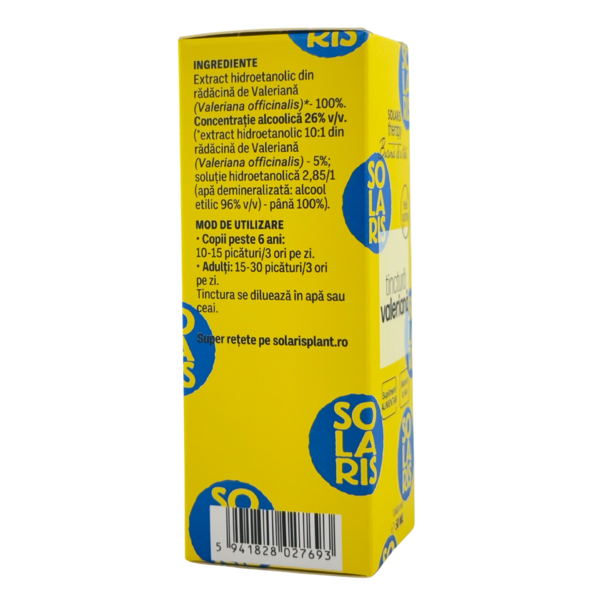 Tinctura de Valeriana - Somn usor 50 ml