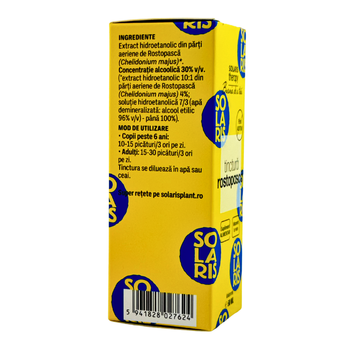 Tinctura de Rostopasca - Piele sanatoasa 50 ml