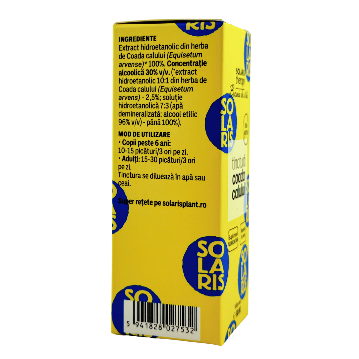 Tinctura de Coada calului - Sistem osos 50 ml