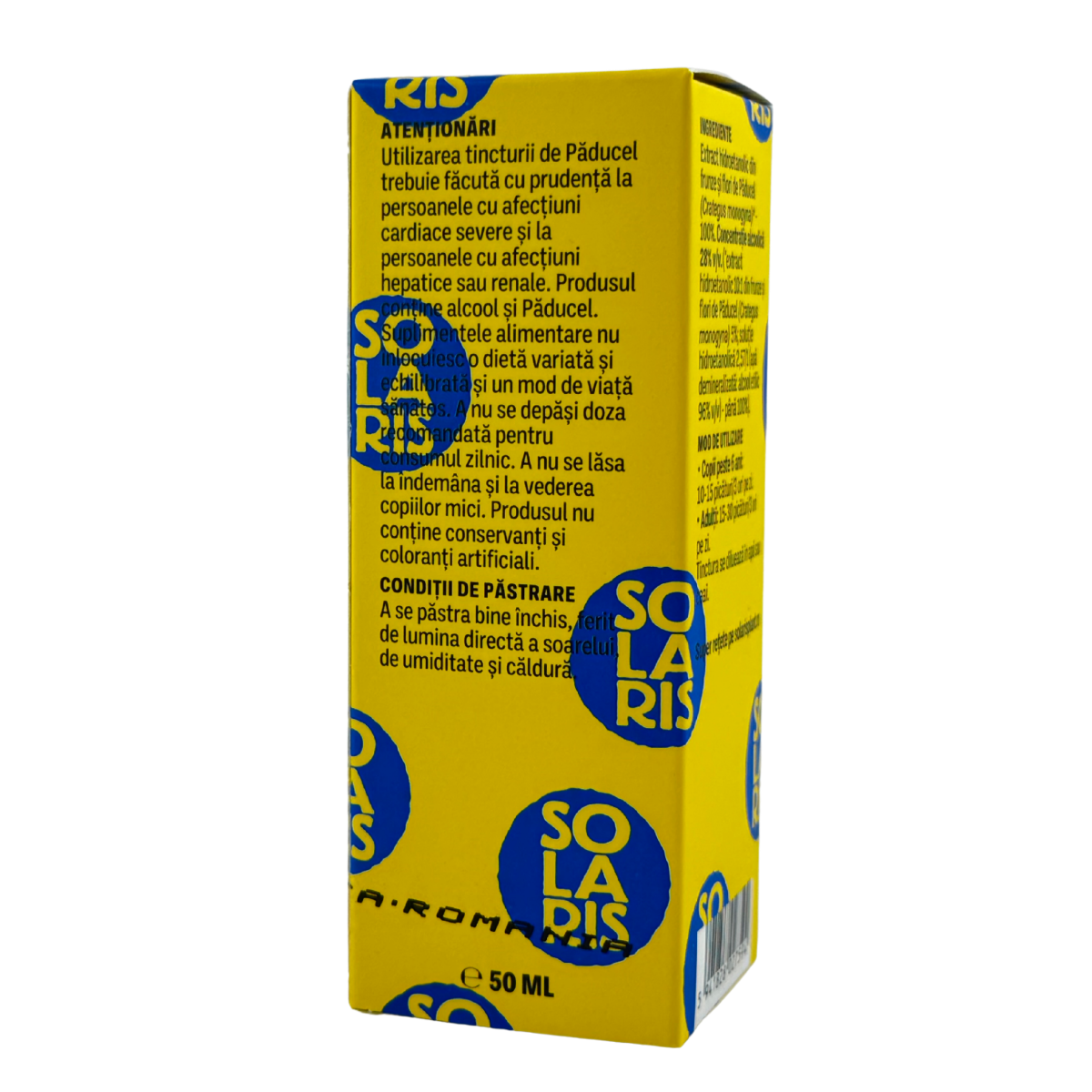 Tinctura de Paducel - Sanatatea inimii 50 ml