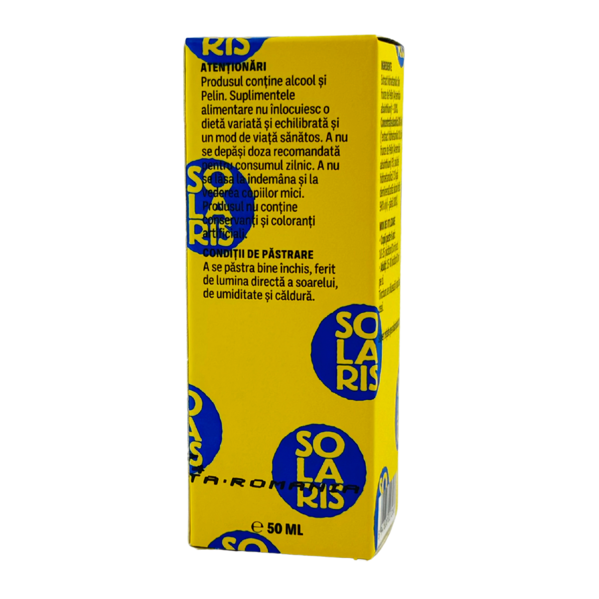 Tinctura de Pelin - Deparazitare 50 ml