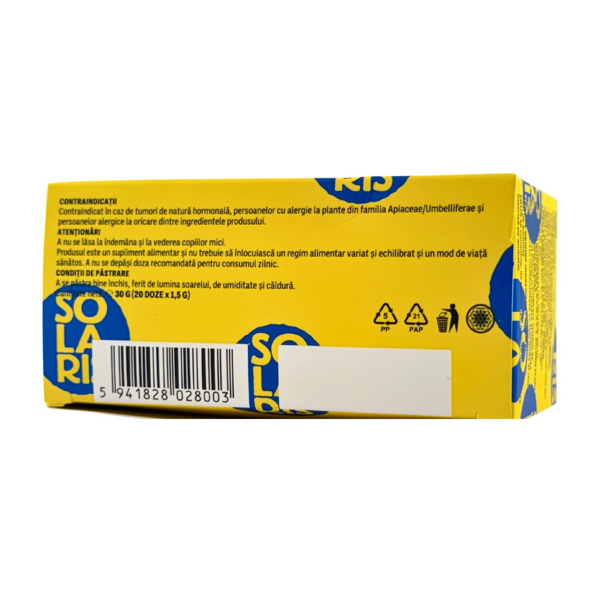 Ceai LaxaSol - Accelerare tranzit intestinal 20 doze