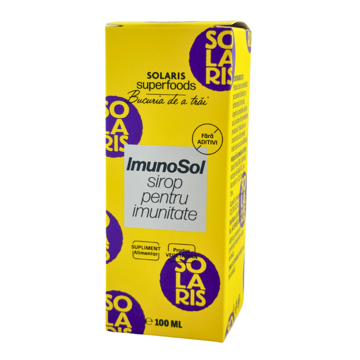 Imunosol sirop pentru imunitate 100 ml