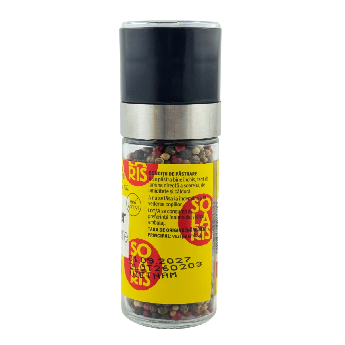 Rasnita reutilizabila cu Piper 5 arome 30 g