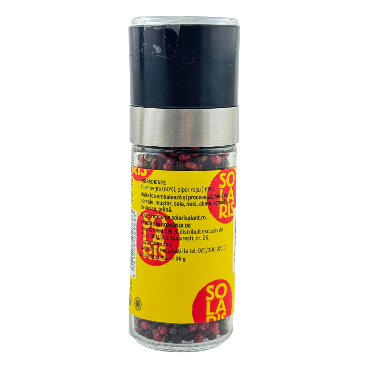 Rasnita reutilizabila Mix Piper rosu si negru 35 g