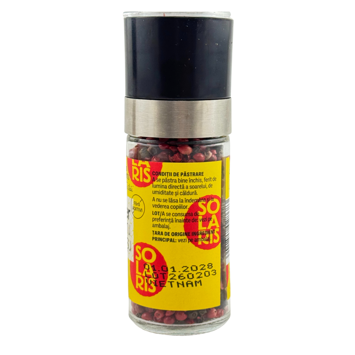Rasnita reutilizabila Mix Piper rosu si negru 35 g