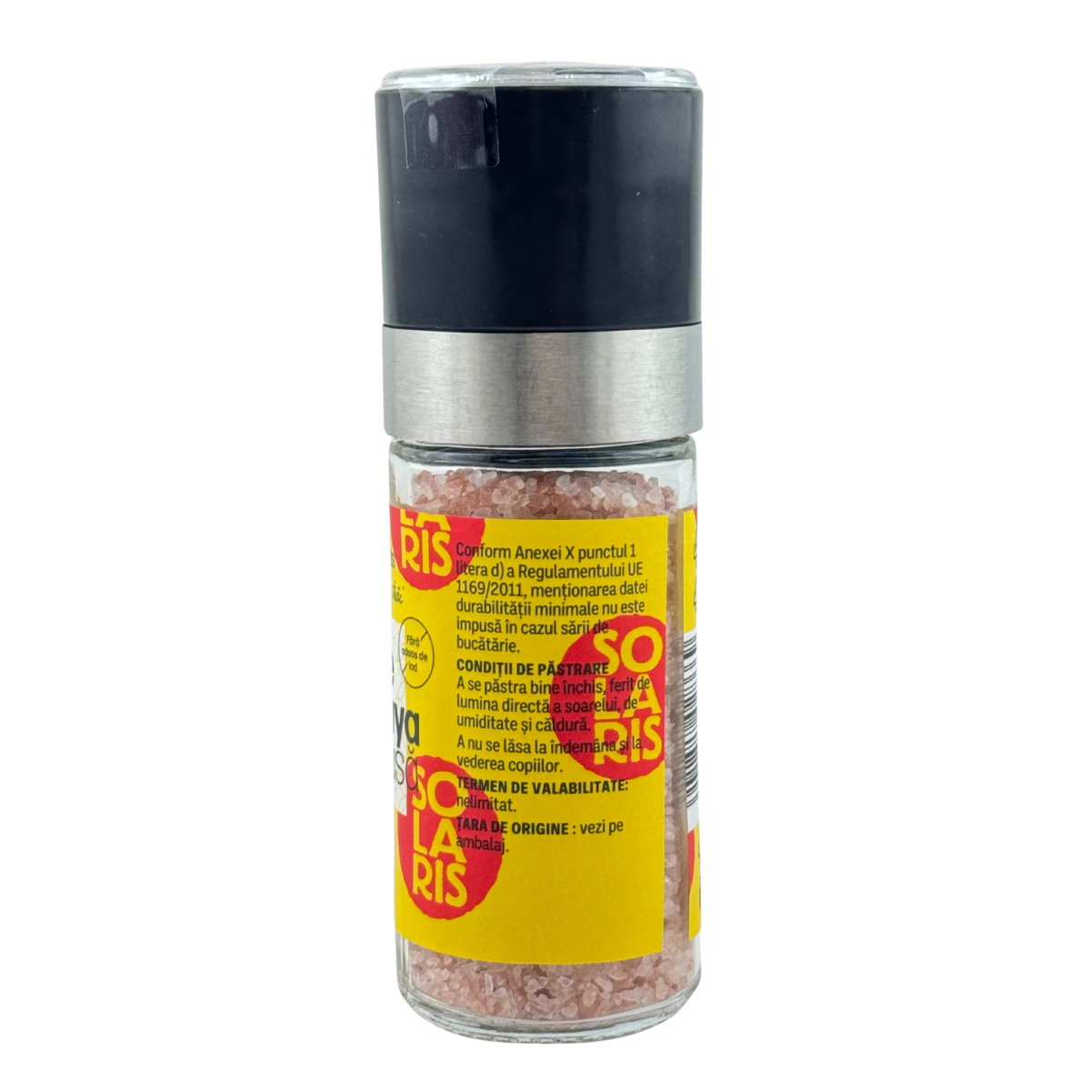 Rasnita reutilizabila cu Sare Himalaya grunjoasa 90 g